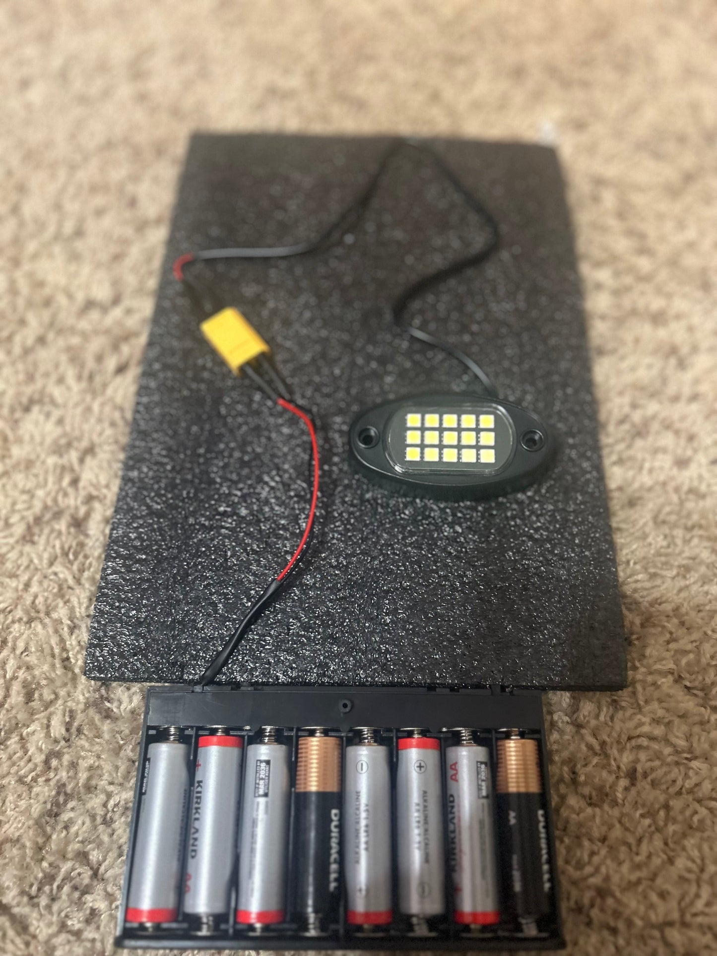 Budget battery rock light v2